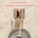 Self-Adhesive Wall Mount Slipper Holder (1 Pc) - Back View by Nari Haat, Indian ethnic wear, women clothing, designer...