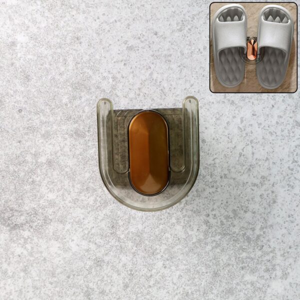 Self-Adhesive Wall Mount Slipper Holder (1 Pc) - Front View by Nari Haat, Indian ethnic wear, women clothing, designe...