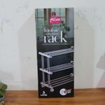 Supermom Stainless Steel Multipurpose Shoe & Storage Rack - (1 pc) - Full Detail by Nari Haat, Indian ethnic wear, wo...