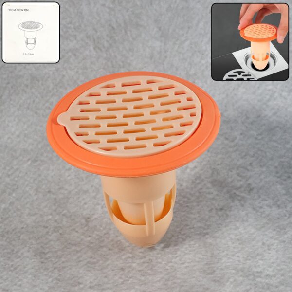Bathroom & Kitchen Plastic Drain Strainer (1 Pc) - Front View by Nari Haat, Indian ethnic wear, women clothing, desig...