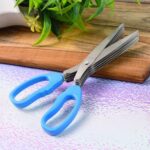 5-Blade Multipurpose Herb Scissors - Back View by Nari Haat, Indian ethnic wear, women clothing, designer suit