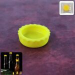 Reusable Silicone Bottle Cap Cover - (1 Pc) - Front View by Nari Haat, Indian ethnic wear, women clothing, designer suit