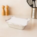 Disposable Aluminium Food Containers with Lids – 250 ml Capacity (Pack of 25) - Closeup Embroidery by Nari Haat, In...