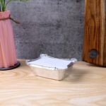 Disposable Aluminium Food Containers with Lids – 250 ml Capacity (Pack of 25) - Full Detail by Nari Haat, Indian et...