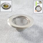 Stainless Steel Kitchen Sink Drain Strainer / Stopper (Extra Small (XS)/ 1 Pc) - Front View by Nari Haat, Indian ethn...