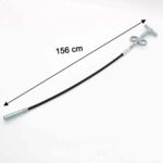 Flexible Spring Drain Cleaning Tool with Hand Grip (1 Pc / 156 Cm) - Back View by Nari Haat, Indian ethnic wear, wome...