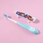 Kids Toothbrush with Cartoon Sketchboard Toy - Fabric Detail by Nari Haat, Indian ethnic wear, women clothing, design...