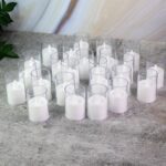 Smokeless LED Tealight Candles (24 Pc) - Neckline Detail by Nari Haat, Indian ethnic wear, women clothing, designer suit