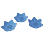 Supermom 3-Piece Lotus Blossom Design Soap Holder Set - Sleeve Design by Nari Haat, Indian ethnic wear, women clothin...