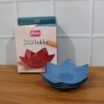 Supermom 3-Piece Lotus Blossom Design Soap Holder Set - Full Detail by Nari Haat, Indian ethnic wear, women clothing,...