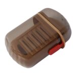 Premium Plastic Soap Box with Drain Tray & Protective Cover - Sleeve Design by Nari Haat, Indian ethnic wear, women c...