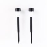 Solar-Powered LED Garden Spike Light Set (31x5cm / 2 Pc) - Sleeve Design by Nari Haat, Indian ethnic wear, women clot...