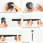 Solar-Powered LED Garden Spike Light Set (31x5cm / 2 Pc) - Closeup Embroidery by Nari Haat, Indian ethnic wear, women...