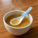 Premium Ceramic Serving Spoon (14 cm, 1 Pc) - Fabric Detail by Nari Haat, Indian ethnic wear, women clothing, designe...