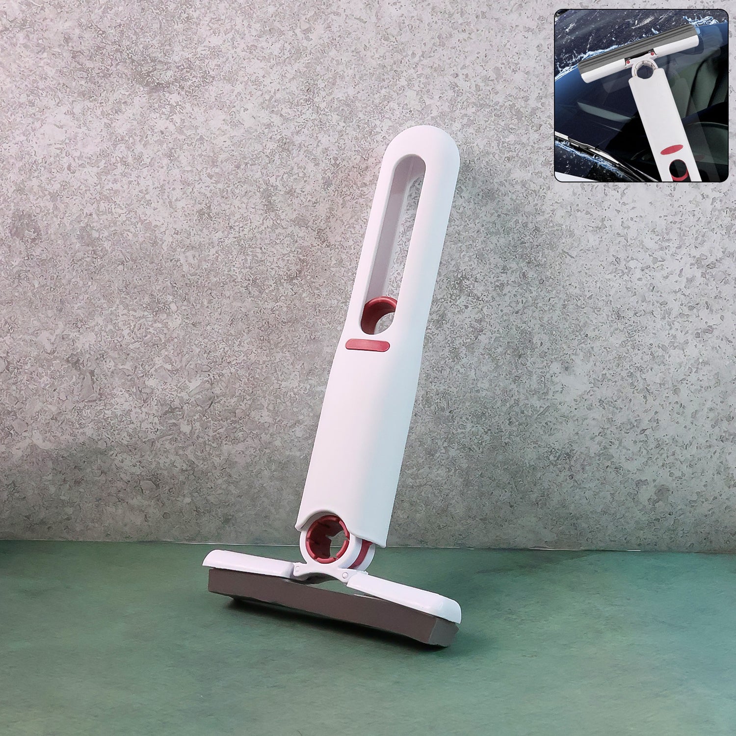 Sponge-Mop-01.jpg Premium 2-in-1 Window & Car Windshield Wiper - (1 Pc) - Front View by Nari Haat, Indian ethnic wear, women clothing, ...