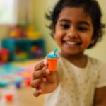 Mini Juice Cup Pretend Play Toy (1 Pc) - Neckline Detail by Nari Haat, Indian ethnic wear, women clothing, designer suit