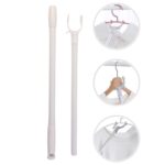 Premium Long Reach Clothes Hook Rod (120 cm, 1 Pc) - Back View by Nari Haat, Indian ethnic wear, women clothing, desi...