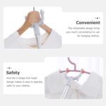 Premium Long Reach Clothes Hook Rod (120 cm, 1 Pc) - Neckline Detail by Nari Haat, Indian ethnic wear, women clothing...