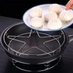 Heavy Duty Stainless Steel Gas Stove Stand (1 Pc) - Closeup Embroidery by Nari Haat, Indian ethnic wear, women clothi...