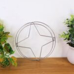 Heavy Duty Stainless Steel Gas Stove Stand (1 Pc) - Fabric Detail by Nari Haat, Indian ethnic wear, women clothing, d...