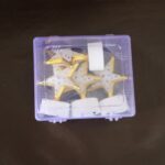 Decorative Star Shaped Flameless LED Candles (4 Pc) - Full Detail by Nari Haat, Indian ethnic wear, women clothing, d...