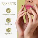 OG Beauty Sunshine Gold Starlet Glitter Nail Paint (10 ML / 1 Pc) - Neckline Detail by Nari Haat, Indian ethnic wear,...