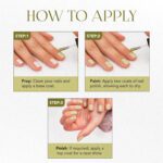 OG Beauty Sunshine Gold Starlet Glitter Nail Paint (10 ML / 1 Pc) - Fabric Detail by Nari Haat, Indian ethnic wear, w...