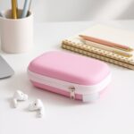 Multipurpose Hard Shell Travel Storage Case (1 Pc) - Neckline Detail by Nari Haat, Indian ethnic wear, women clothing...