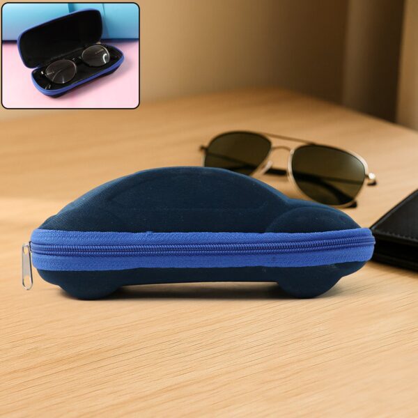 Cartoon Car Shape Sunglasses Box Portable Eyeglasses Case (1 Pc) - Front View by Nari Haat, Indian ethnic wear, women...