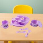 Children’s Tableware Dining - (Set) - Closeup Embroidery by Nari Haat, Indian ethnic wear, women clothing, designer...