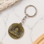 Premium Taj Mahal India Souvenir Keychain  (1 Pc) - Back View by Nari Haat, Indian ethnic wear, women clothing, desig...