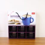 Apex Premium Double Wall Stainless Steel Cappuccino Mug Gift Set (6 Pc / 100 ML) - Full Detail by Nari Haat, Indian e...