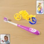 Kids Toothbrush and Bike Toy Set - Front View by Nari Haat, Indian ethnic wear, women clothing, designer suit