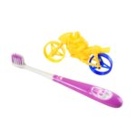 Kids Toothbrush and Bike Toy Set - Sleeve Design by Nari Haat, Indian ethnic wear, women clothing, designer suit