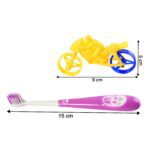 Kids Toothbrush and Bike Toy Set - Back View by Nari Haat, Indian ethnic wear, women clothing, designer suit