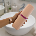 Plastic Hygienic Toothbrush Travel Portable Case (2 Pc) - Full Detail by Nari Haat, Indian ethnic wear, women clothin...