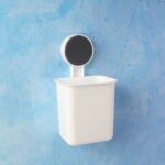 Wall-Mounted Toothbrush & Bathroom Storage Organizer (1 Pc) - Full Detail by Nari Haat, Indian ethnic wear, women clo...