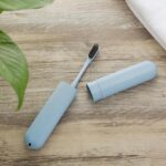 Portable Toothbrush Storage Travel Case (1 Pc) - Full Detail by Nari Haat, Indian ethnic wear, women clothing, design...