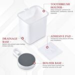 Wall-Mounted Toothbrush & Bathroom Storage Organizer (1 Pc) - Full Detail by Nari Haat, Indian ethnic wear, women clo...