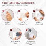 Wall-Mounted Toothbrush & Bathroom Storage Organizer (1 Pc) - Closeup Embroidery by Nari Haat, Indian ethnic wear, wo...