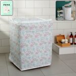 PEVA Waterproof Washing Machine Dust Cover (56×54×86 cm, 1 Pc) - Front View by Nari Haat, Indian ethnic wear, women...