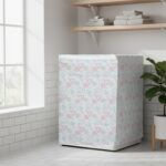 PEVA Waterproof Washing Machine Dust Cover (56×54×86 cm, 1 Pc) - Sleeve Design by Nari Haat, Indian ethnic wear, wo...