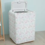 PEVA Waterproof Washing Machine Dust Cover (56×54×86 cm, 1 Pc) - Closeup Embroidery by Nari Haat, Indian ethnic wea...