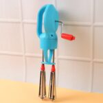 Supermom High-Speed Manual Hand Beater with Dual Stainless Steel Whisks (1 Pc) - Neckline Detail by Nari Haat, Indian...