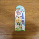 Kids Toothbrush Set with Cartoon Robot Toy - Fabric Detail by Nari Haat, Indian ethnic wear, women clothing, designer...