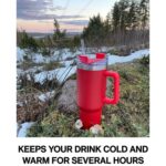 Extra Large Insulated Travel Mug, Tumbler (1200ML - 1 Pc) - Full Detail by Nari Haat, Indian ethnic wear, women cloth...