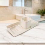 4 in 1 Wall-Mounted Bathroom Organizer - (1 Pc) - Neckline Detail by Nari Haat, Indian ethnic wear, women clothing, d...