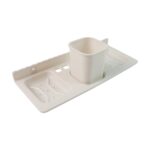 4 in 1 Wall-Mounted Bathroom Organizer - (1 Pc) - Sleeve Design by Nari Haat, Indian ethnic wear, women clothing, des...