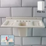 4 in 1 Wall-Mounted Bathroom Organizer - (1 Pc) - Front View by Nari Haat, Indian ethnic wear, women clothing, design...