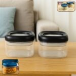 Supermom Plastic Twist & Lock Storage Container Set (500ML / 2 Pc ) - Front View by Nari Haat, Indian ethnic wear, wo...
